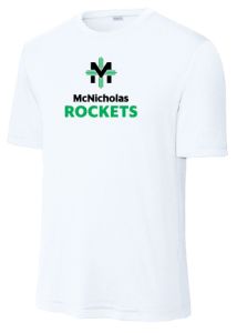 ST350-McNicholas Rockets Tee - White